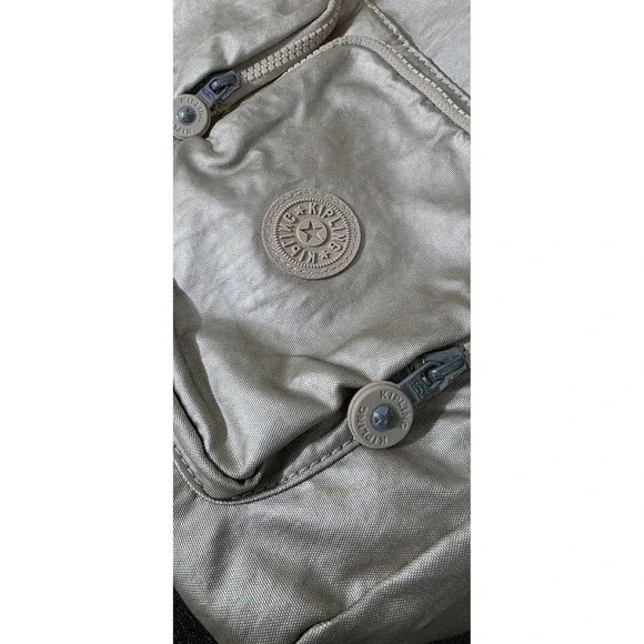 Kipling Cyrene Carry On Travel Bag Crossbody Double Handle Metallic Rose Gold - Picture 3 of 14